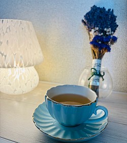 ドリンクサービス　癒しの空間　ラベンダー